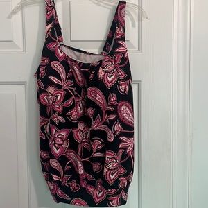 Lands End Bathing suit Top size 12